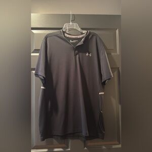 Under Armour Men's Dark Gray Polo Shirt